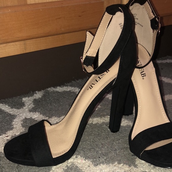 justfab sandal heels